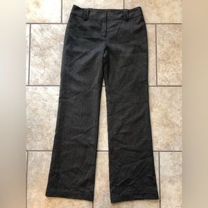 ANN TAYLOR Dress Career Business Womens Pants Signature Fit Black Tan Size 4